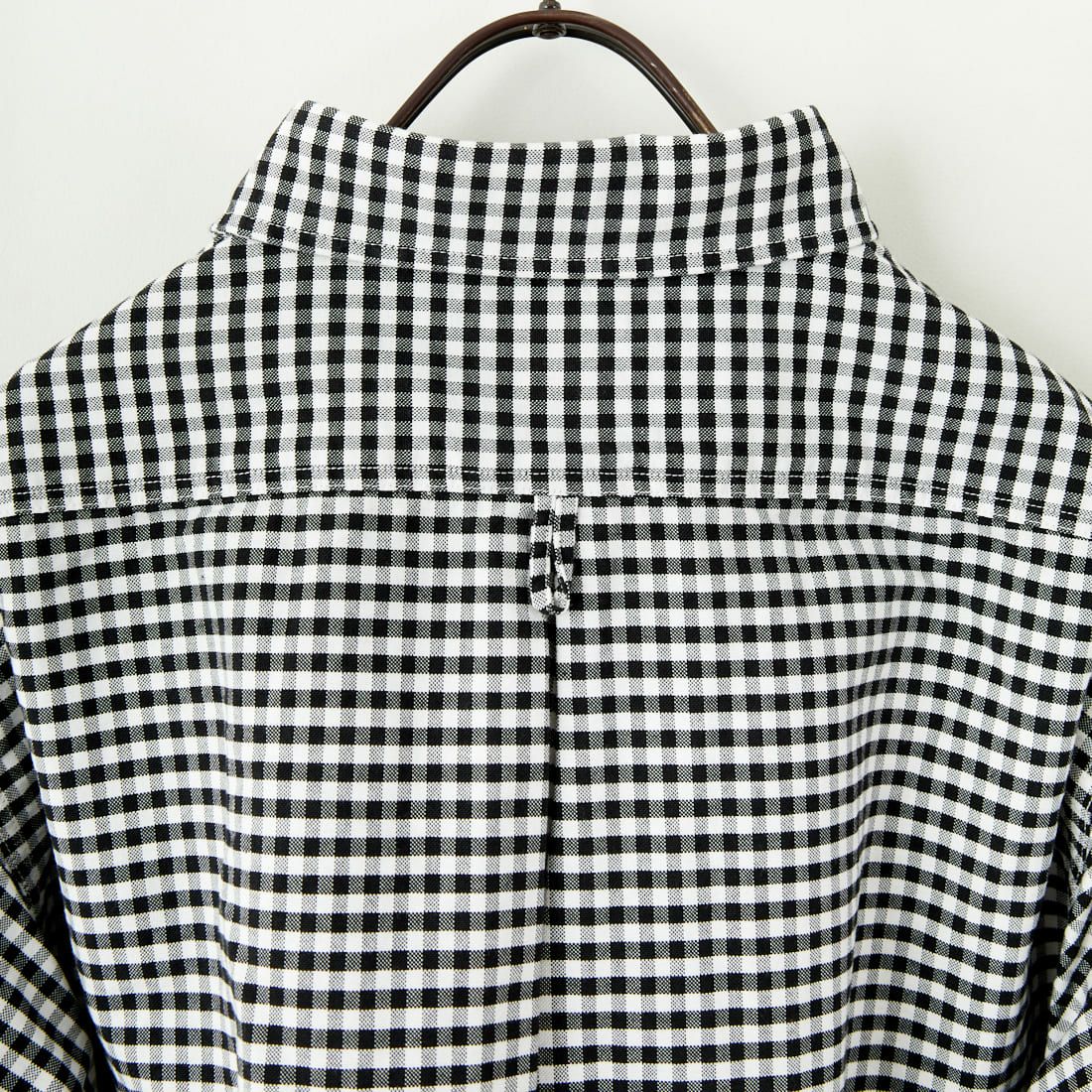 DANTON [ダントン] ラウンドカラー オックスフォードシャツ [DT-B0281OXP] BLK/ECR GN