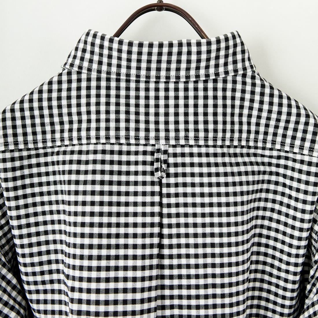 DANTON [ダントン] ラウンドカラー オックスフォードシャツ [DT-B0281OXP] BLK/ECR GN