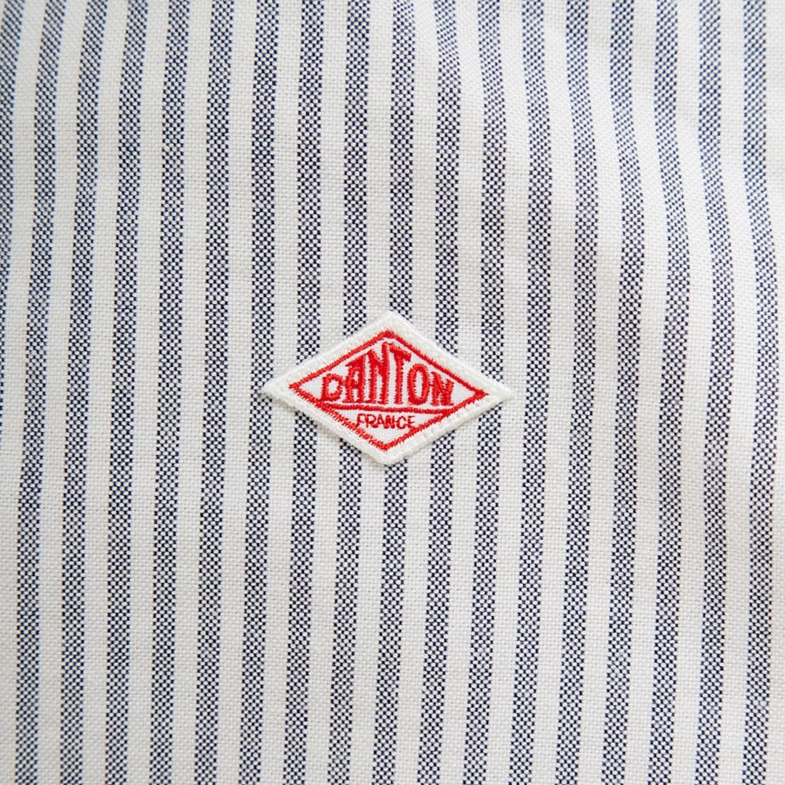 DANTON [ダントン] ラウンドカラー オックスフォードシャツ [DT-B0281OXP] NVY/ECR ST