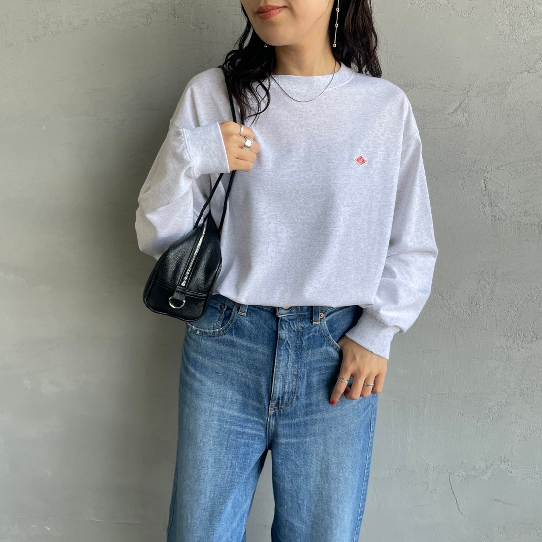 DANTON [ダントン] ソリッド ロングスリーブTシャツ [DT-C0269TCB