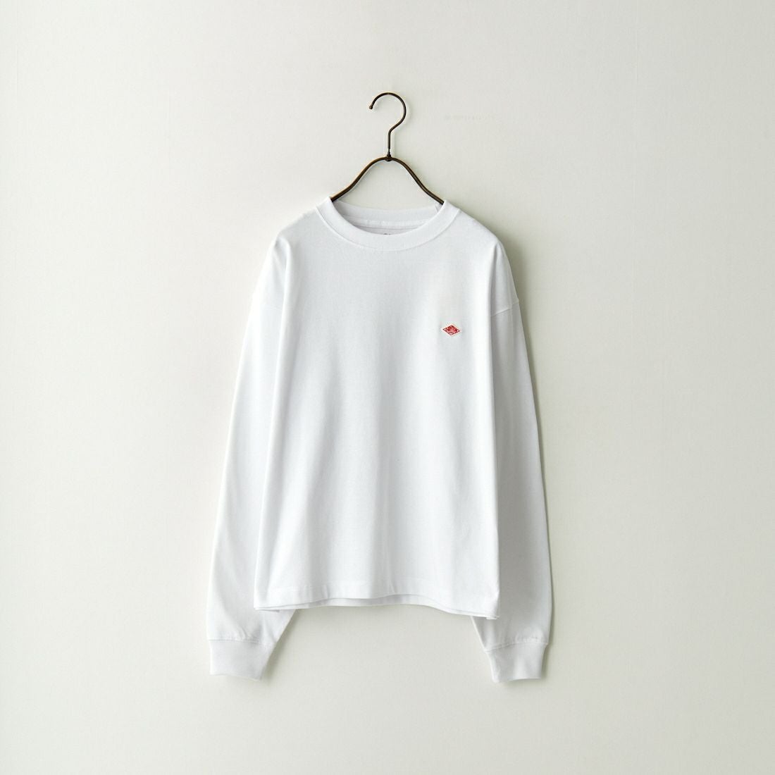 DANTON [ダントン] ソリッド ロングスリーブTシャツ [DT-C0269TCB] WHITE