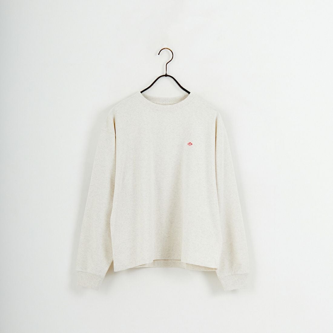 DANTON [ダントン] ソリッド ロングスリーブTシャツ [DT-C0269TCB] H.IVORY