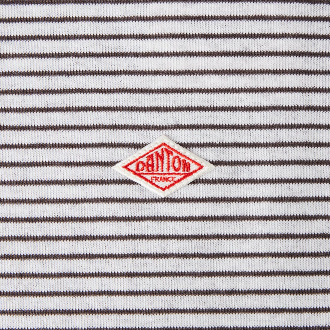 DANTON [ダントン] ボーダー ロングスリーブTシャツ [DT-C0269TCB] H.WH/CHARC