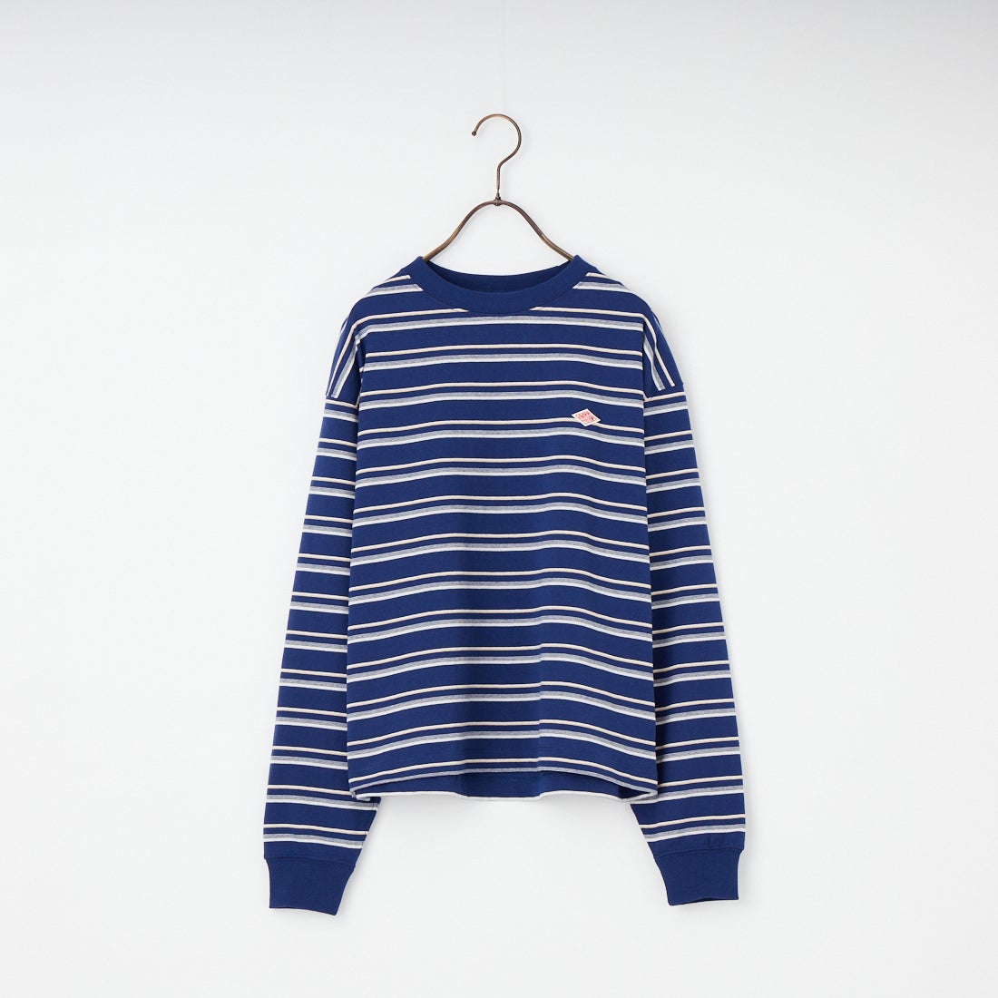 DANTON [ダントン] ボーダー ロングスリーブTシャツ [DT-C0269TCB] NVY/BEG ML
