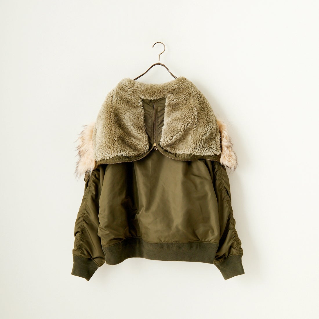 MILITARY [ミリタリー] 別注 N-2B オーバーサイズフライトジャケット [T-24789002-JF] KHAKI