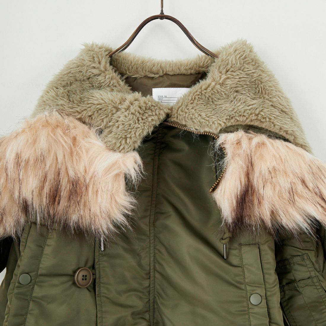 MILITARY ミリタリー N2B オーバーサイズフライトジャケット y2k MILITARY [ミリタリー] 別注 N-2B オーバーサイズフライトジャケット