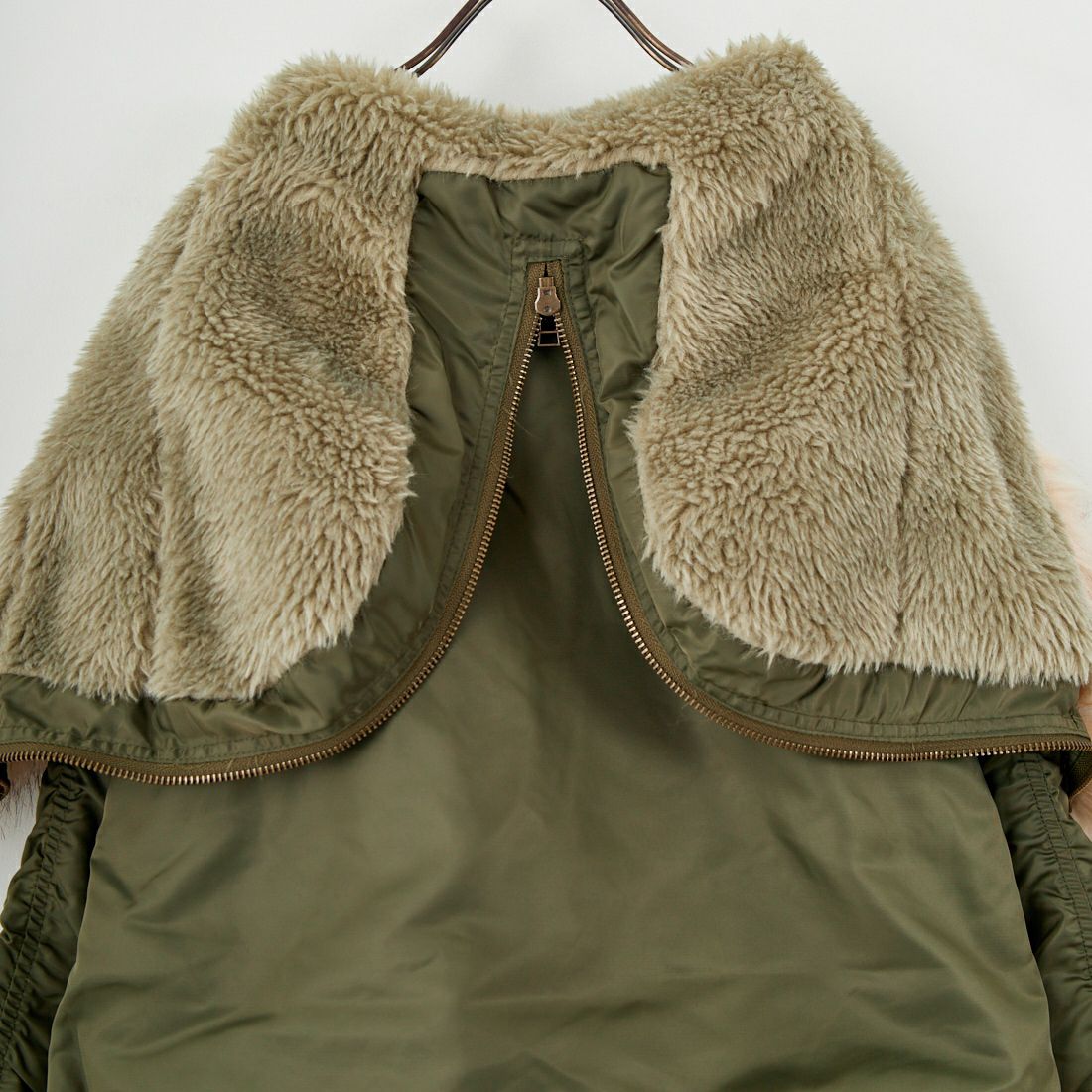 MILITARY [ミリタリー] 別注 N-2B オーバーサイズフライトジャケット