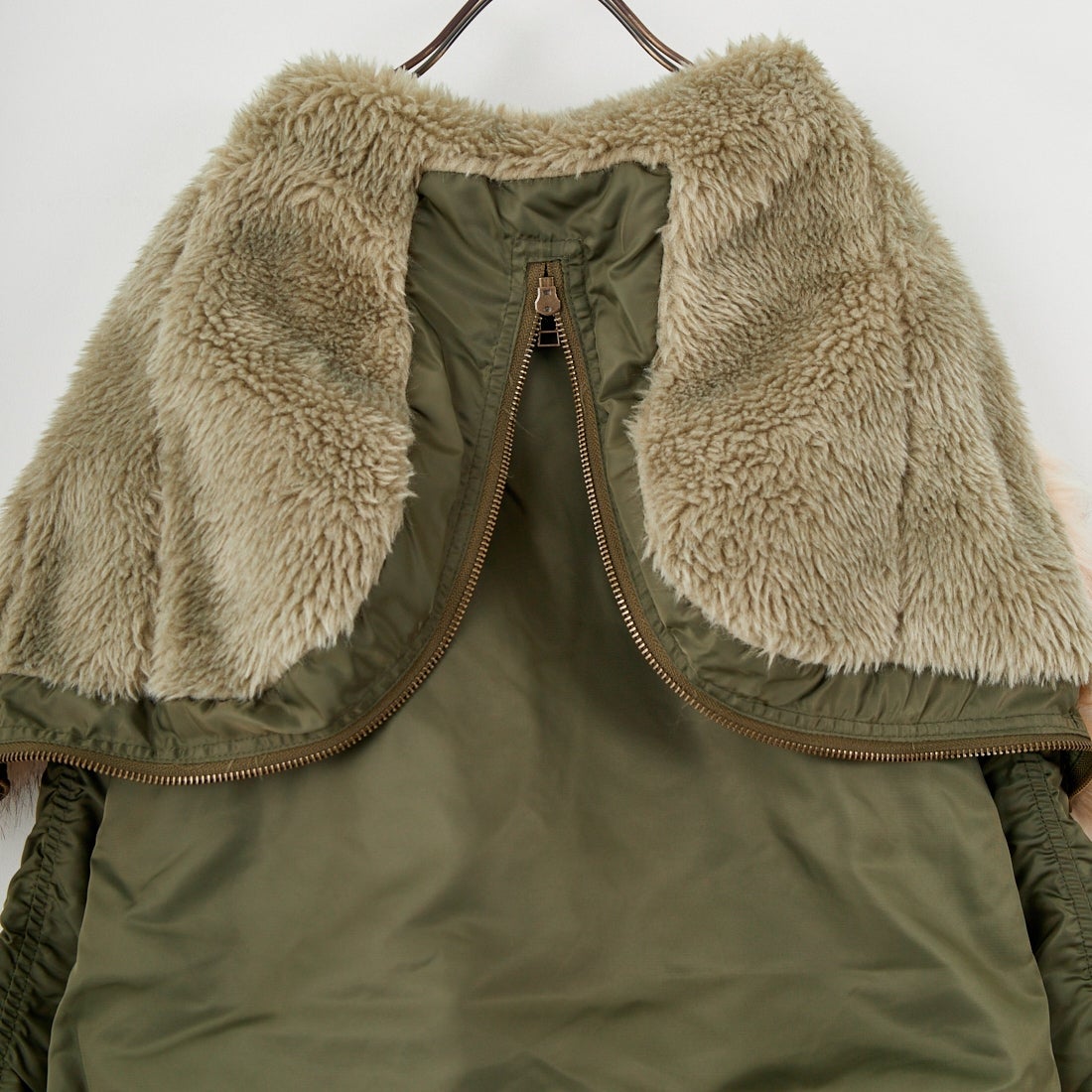 MILITARY [ミリタリー] 別注 N-2B オーバーサイズフライトジャケット [T-24789002-JF] KHAKI