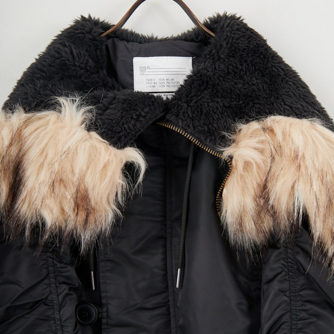 MILITARY [ミリタリー] 別注 N-2B オーバーサイズフライトジャケット