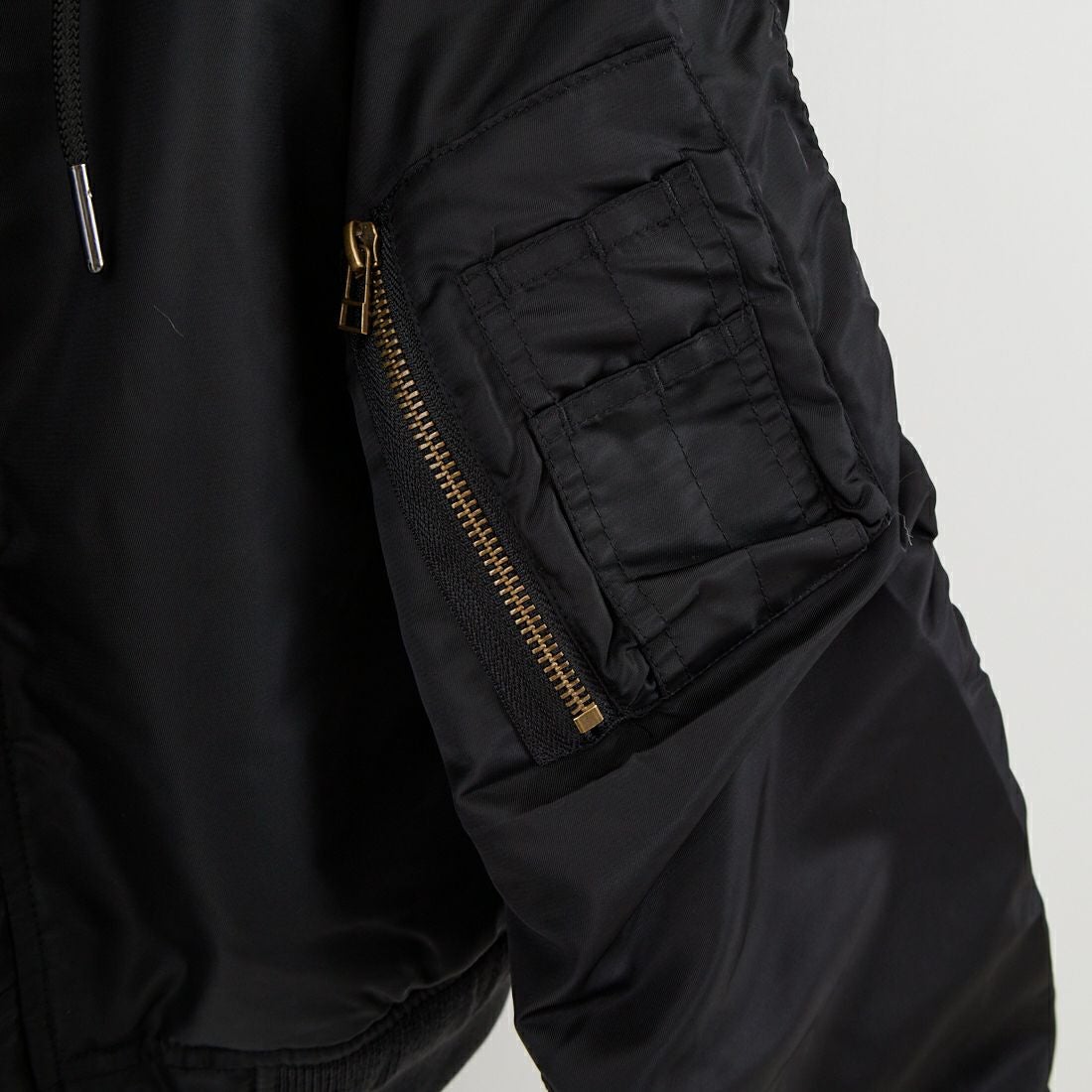 MILITARY [ミリタリー] 別注 N-2B オーバーサイズフライトジャケット [T-24789002-JF] BLACK