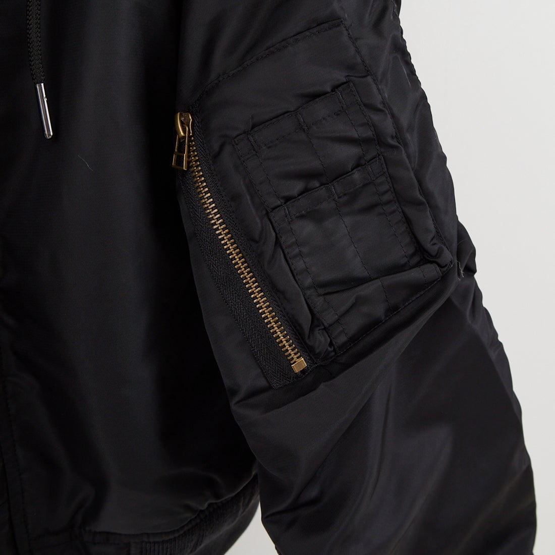 MILITARY [ミリタリー] 別注 N-2B オーバーサイズフライトジャケット [T-24789002-JF] BLACK