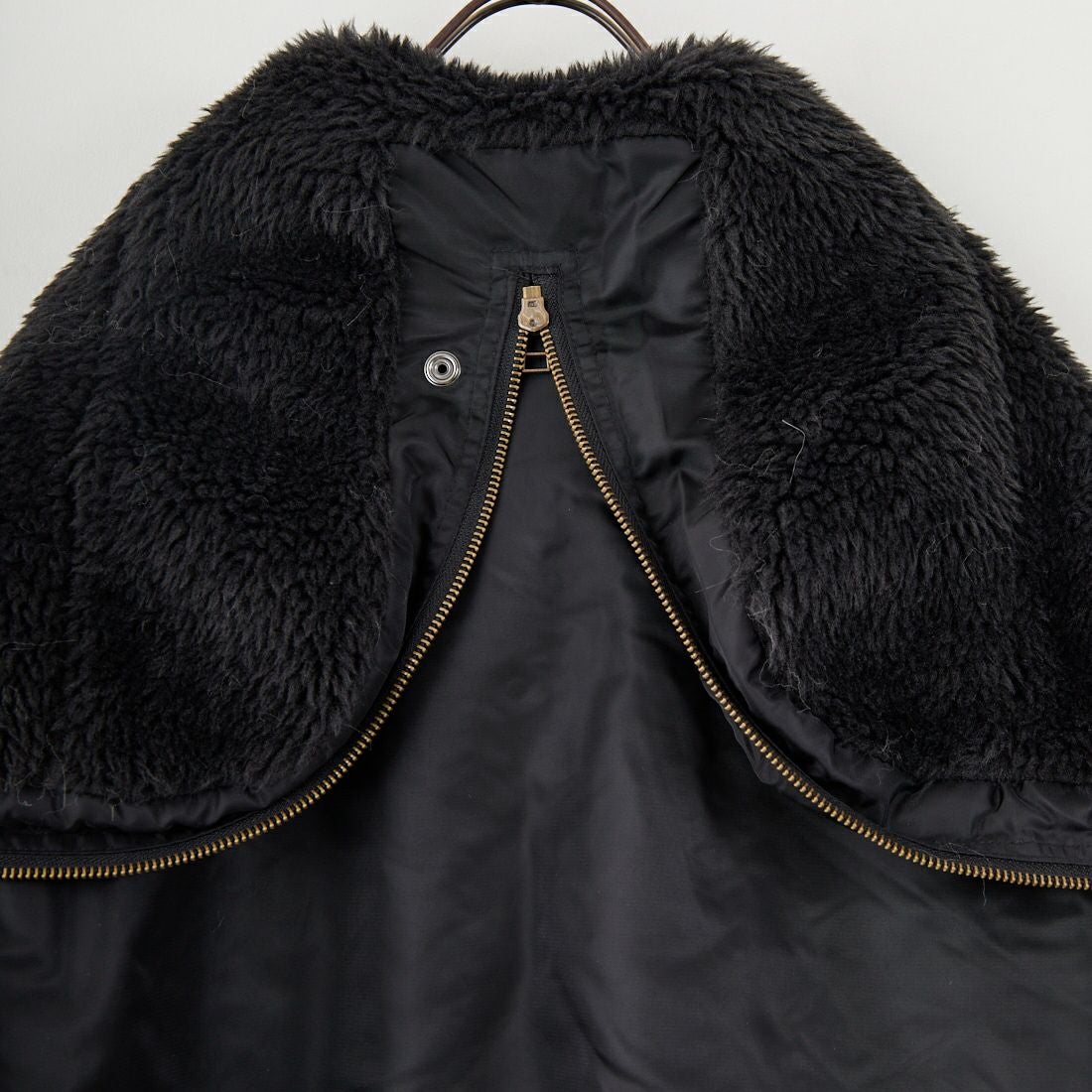 MILITARY [ミリタリー] 別注 N-2B オーバーサイズフライトジャケット [T-24789002-JF] BLACK