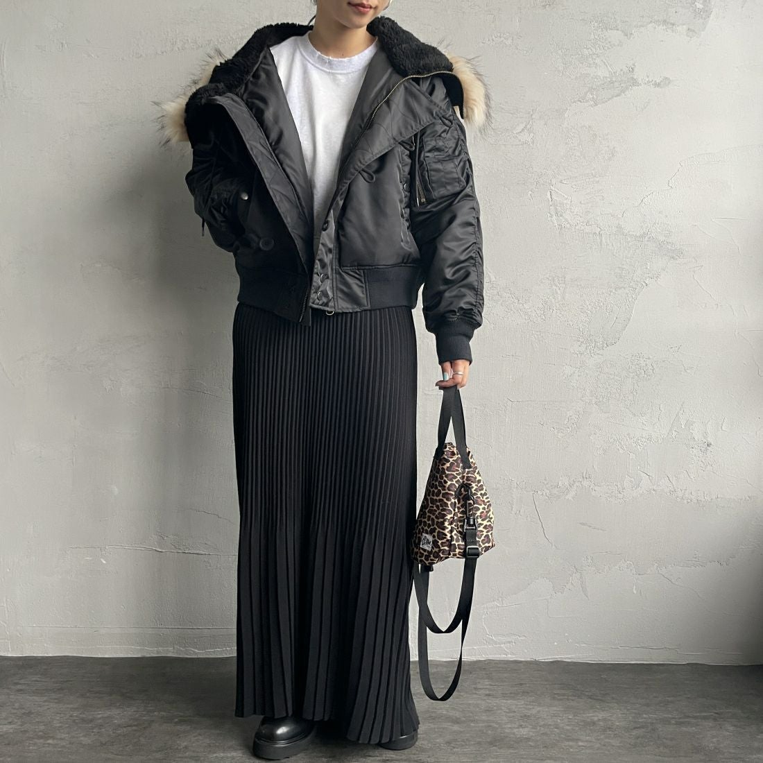 MILITARY [ミリタリー] 別注 N-2B オーバーサイズフライトジャケット