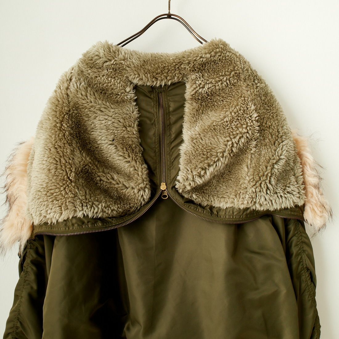 MILITARY [ミリタリー] 別注 N-2B オーバーサイズフライトジャケット [T-24789002-JF] KHAKI