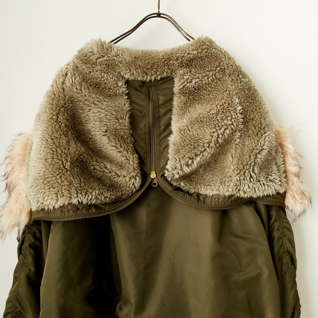 MILITARY [ミリタリー] 別注 N-2B オーバーサイズフライトジャケット [T-24789002-JF] KHAKI
