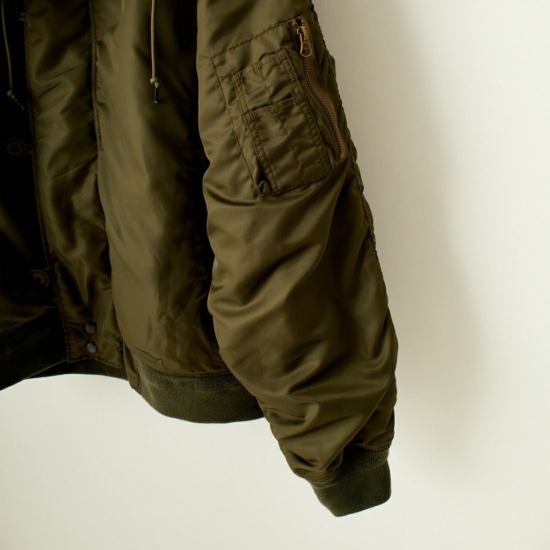 MILITARY [ミリタリー] 別注 N-2B オーバーサイズフライトジャケット