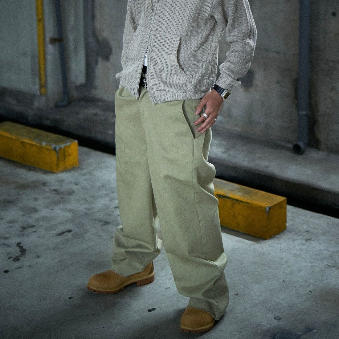 KH KHAKI&&モデル身長：171cm 着用サイズ：XL&&
