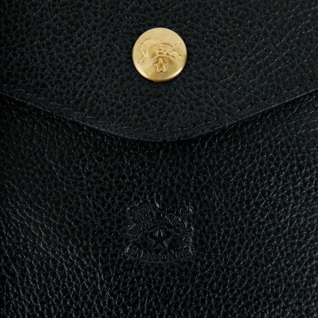 IL BISONTE [イルビゾンテ] レザーウォレット [411304] 35 ﾌﾞﾗｯｸ