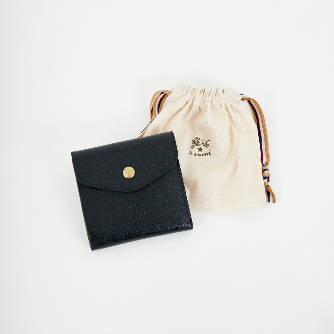 IL BISONTE [イルビゾンテ] レザーウォレット [411304] 35 ﾌﾞﾗｯｸ