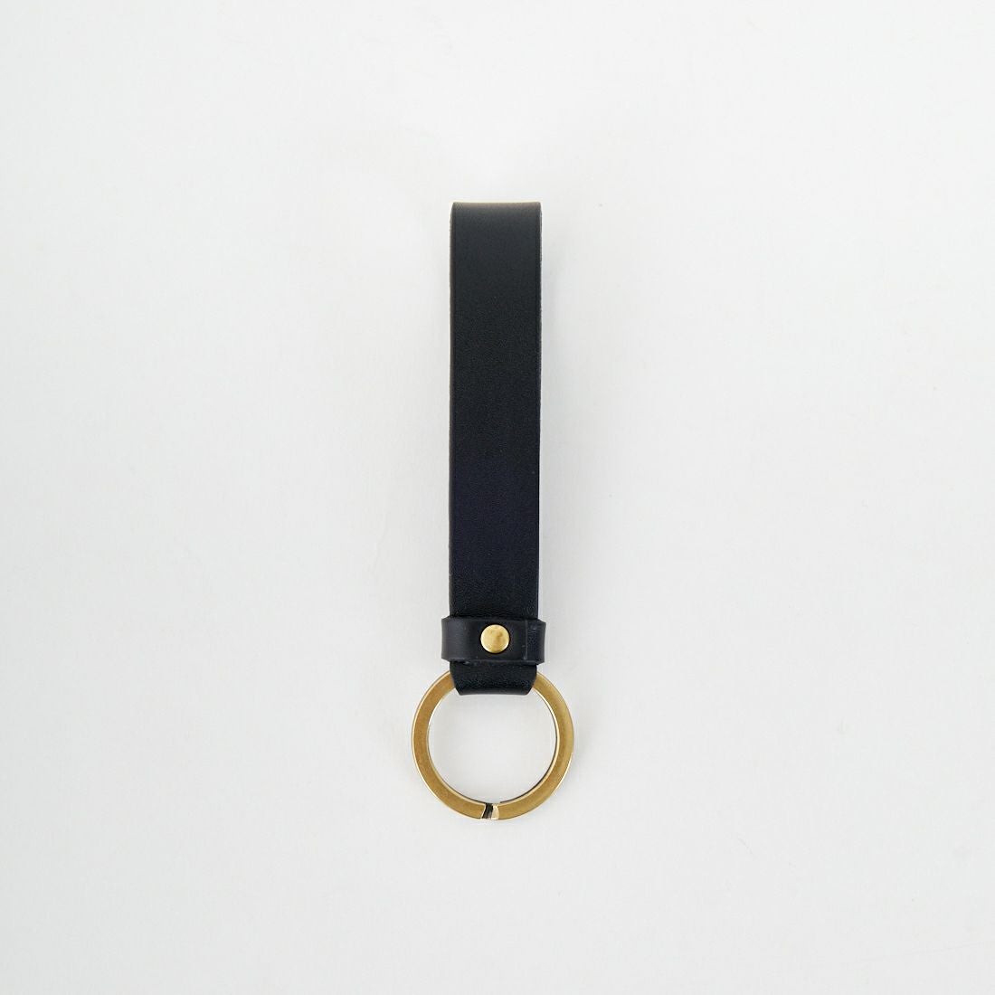 IL BISONTE [イルビゾンテ] レザーキーリング [5472305390] 35 ﾌﾞﾗｯｸ