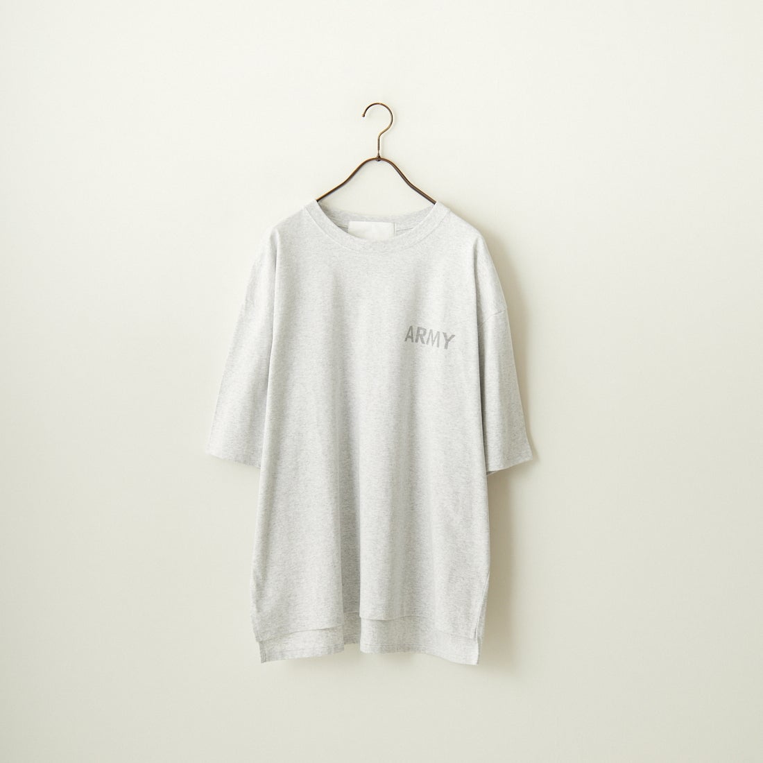 THRIFTY LOOK [スリフティールック] 別注 アーミープリントTシャツ [OE1401-JF] ASH