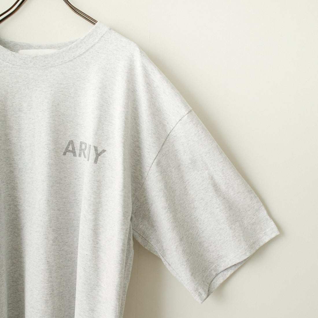 THRIFTY LOOK [スリフティールック] 別注 アーミープリントTシャツ [OE1401-JF] ASH