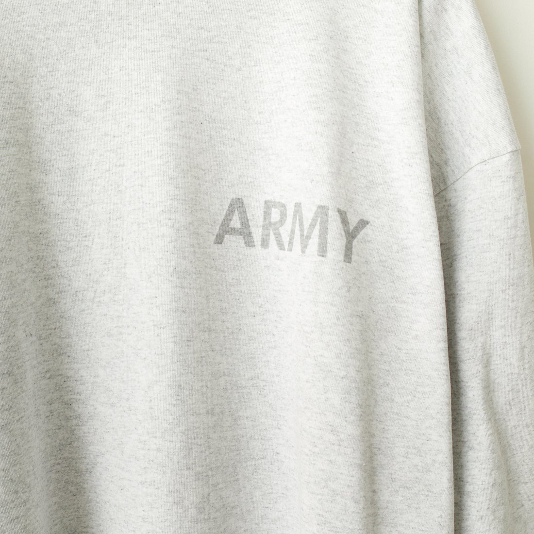 THRIFTY LOOK [スリフティールック] 別注 アーミープリントTシャツ [OE1401-JF] ASH