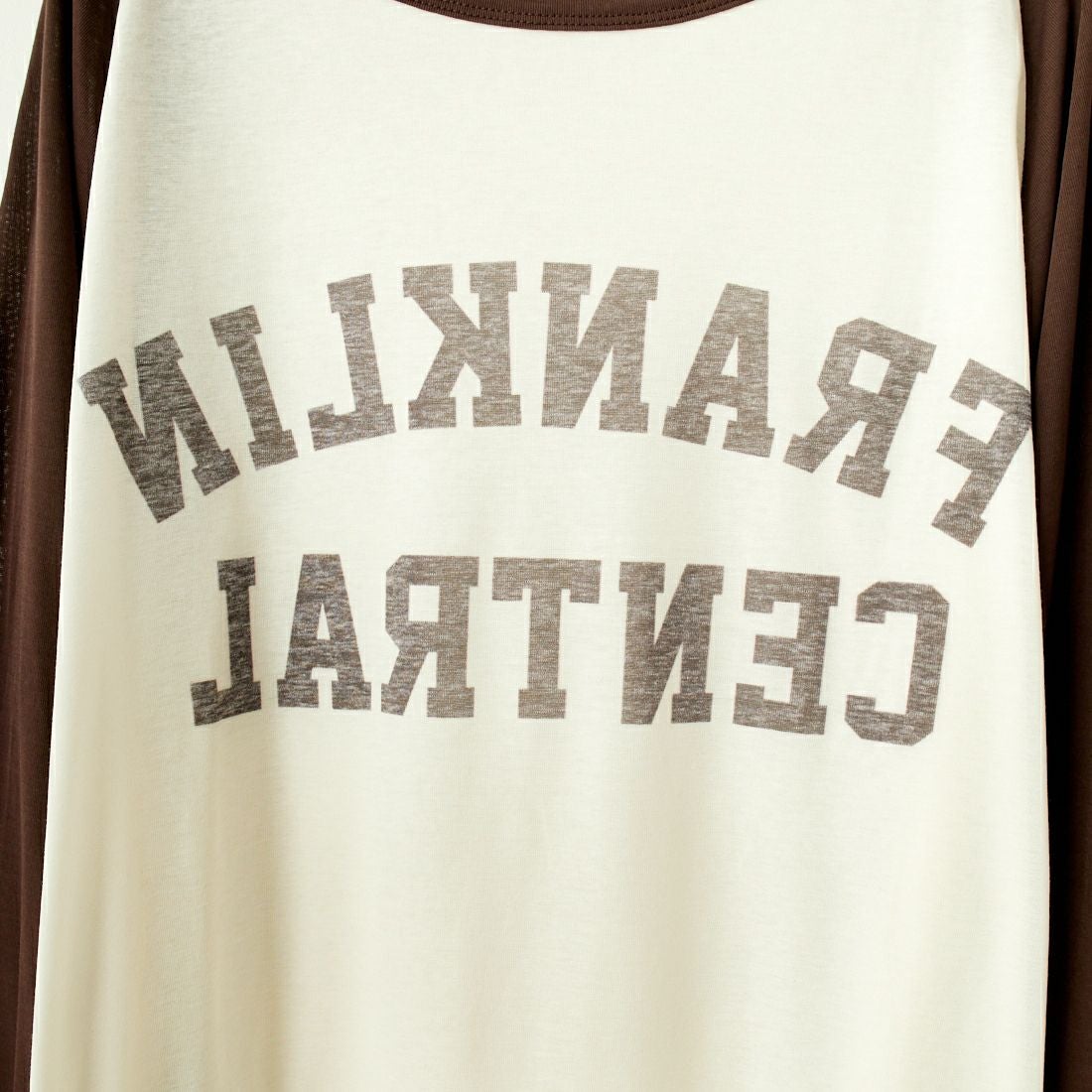 St.Johns 3rd club [セントジョンズサードクラブ] フランクリンセントラル シアーTシャツ [SJ24-12] OFF/BRN