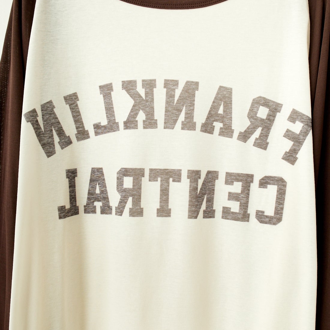St.Johns 3rd club [セントジョンズサードクラブ] フランクリンセントラル シアーTシャツ [SJ24-12] OFF/BRN
