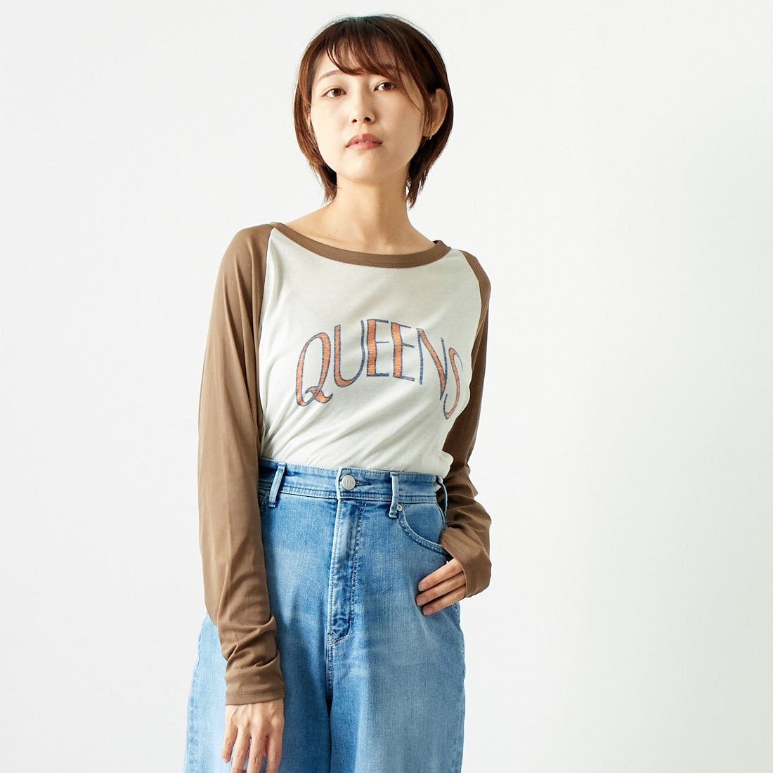 【St.Johns3rdclub】フランクリンセントラル シアー長袖Tシャツ ブランド古着】St.Johns 3rd club / セントジョンズザードクラブ SJ24