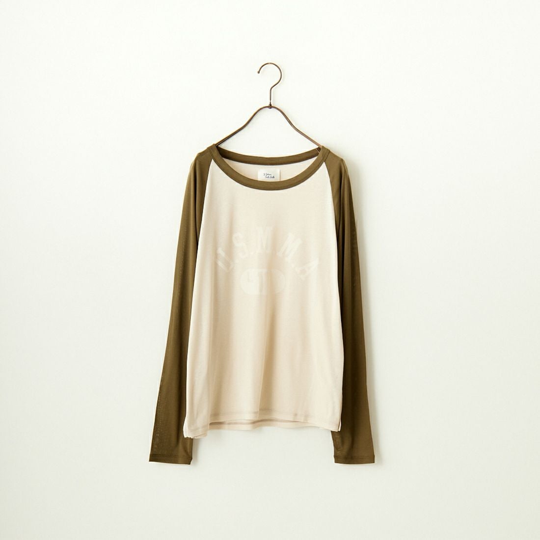 St.Johns 3rd club [セントジョンズサードクラブ] U.S.M.M.A シアーTシャツ [SJ24-15] BEG/KHK