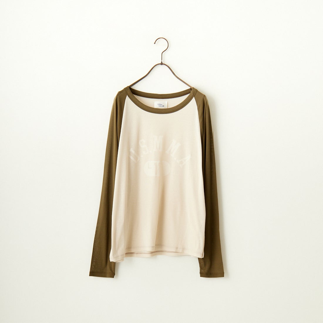St.Johns 3rd club [セントジョンズサードクラブ] U.S.M.M.A シアーTシャツ [SJ24-15] BEG/KHK