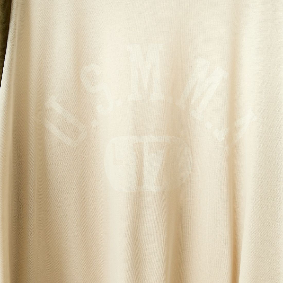St.Johns 3rd club [セントジョンズサードクラブ] U.S.M.M.A シアーTシャツ [SJ24-15] BEG/KHK