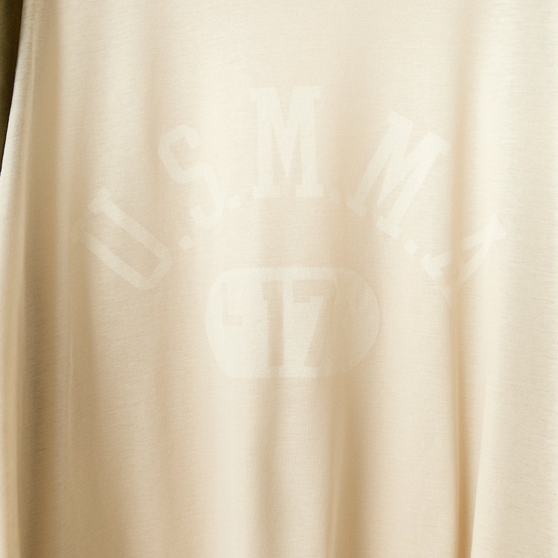 St.Johns 3rd club [セントジョンズサードクラブ] U.S.M.M.A シアーTシャツ [SJ24-15] BEG/KHK