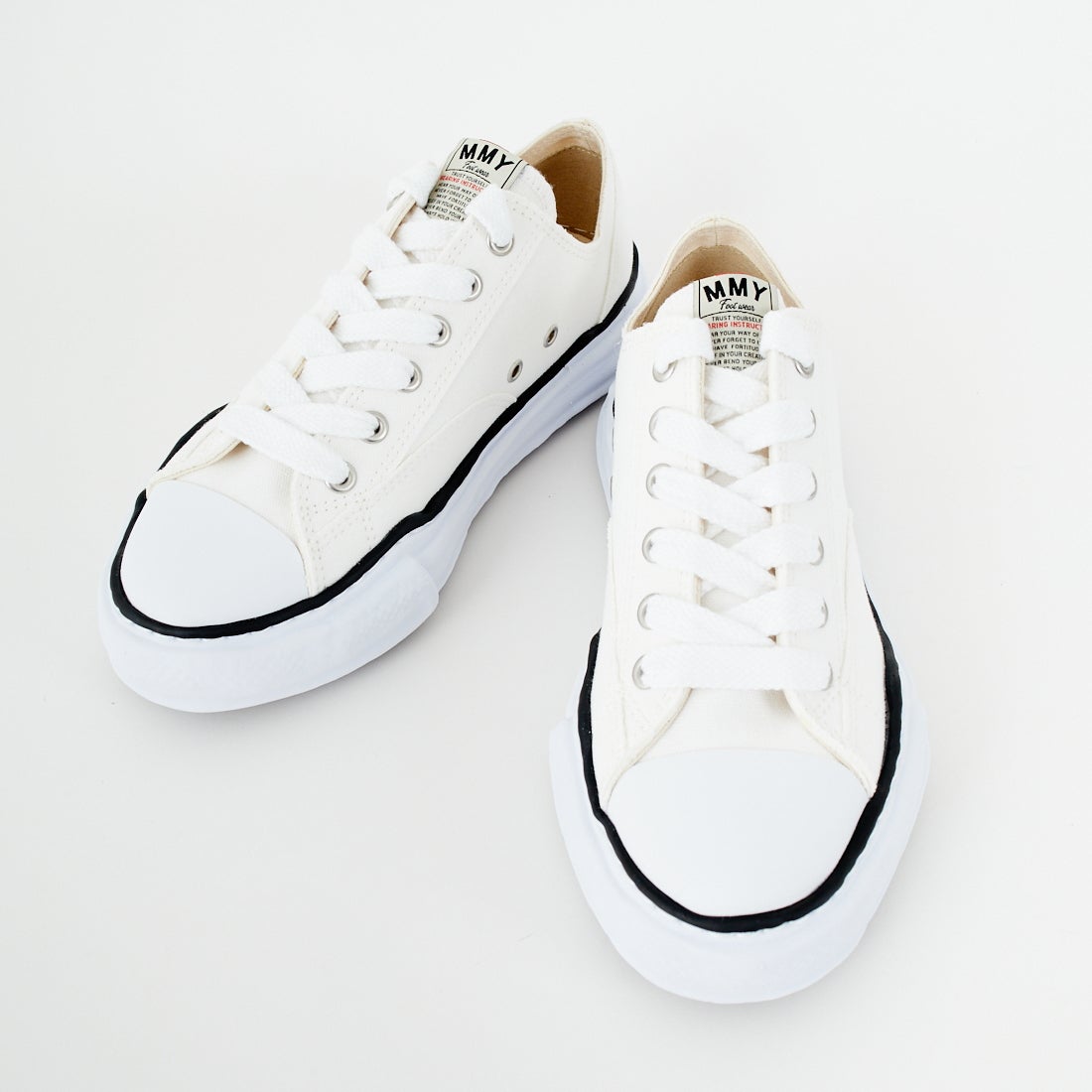 Maison MIHARA YASUHIRO [メゾン ミハラヤスヒロ] PETERSON ローカットスニーカー [A01FW702] WHITE