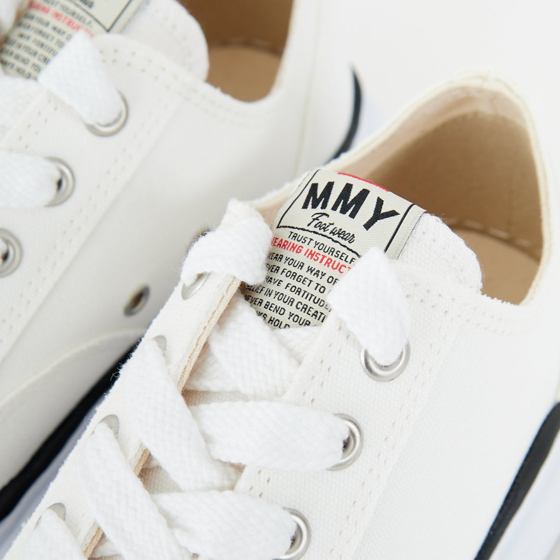 Maison MIHARA YASUHIRO [メゾン ミハラヤスヒロ] PETERSON ローカットスニーカー [A01FW702] WHITE