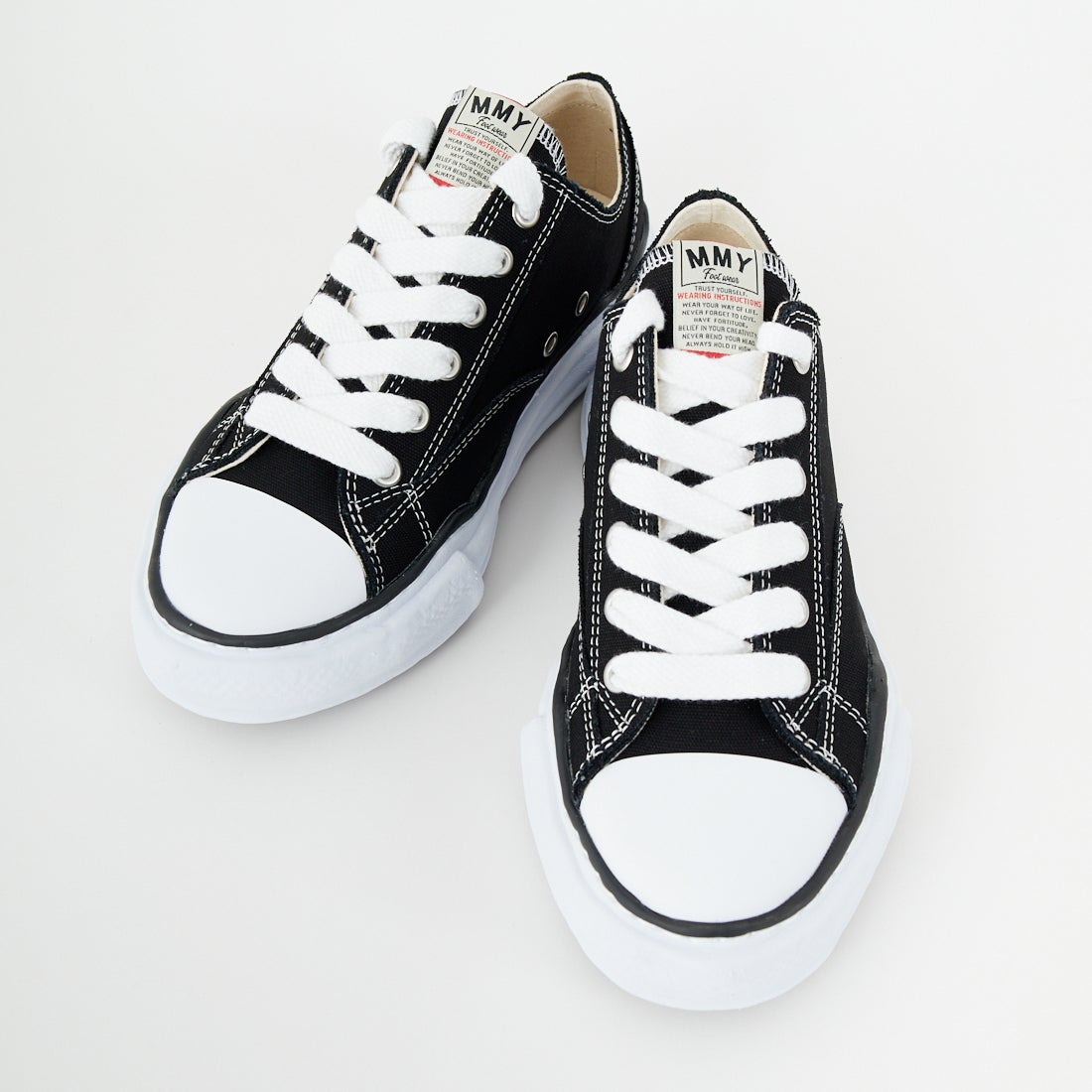 Maison MIHARA YASUHIRO [メゾン ミハラヤスヒロ] PETERSON ローカットスニーカー [A01FW702] BLACK