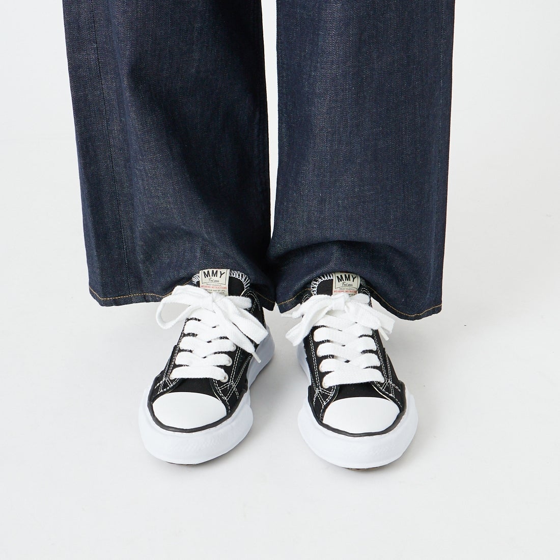 Maison MIHARA YASUHIRO [メゾン ミハラヤスヒロ] PETERSON ローカットスニーカー [A01FW702] BLACK