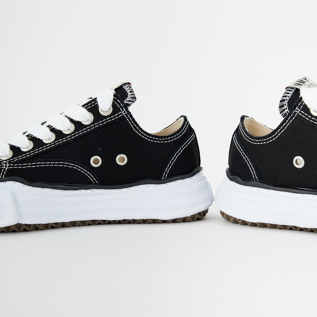 Maison MIHARA YASUHIRO [メゾン ミハラヤスヒロ] PETERSON ローカットスニーカー [A01FW702] BLACK