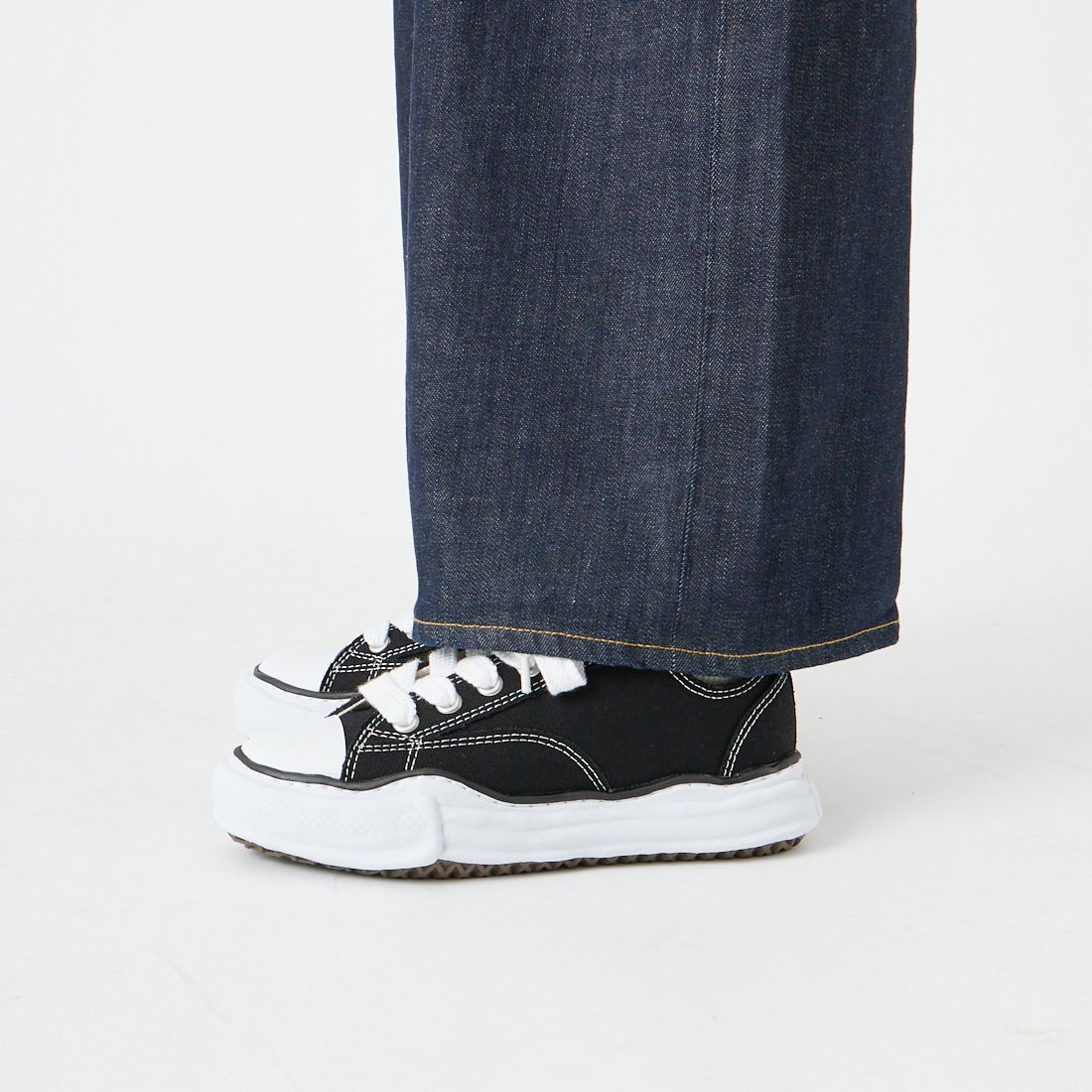 Maison MIHARA YASUHIRO [メゾン ミハラヤスヒロ] PETERSON ローカットスニーカー [A01FW702] BLACK