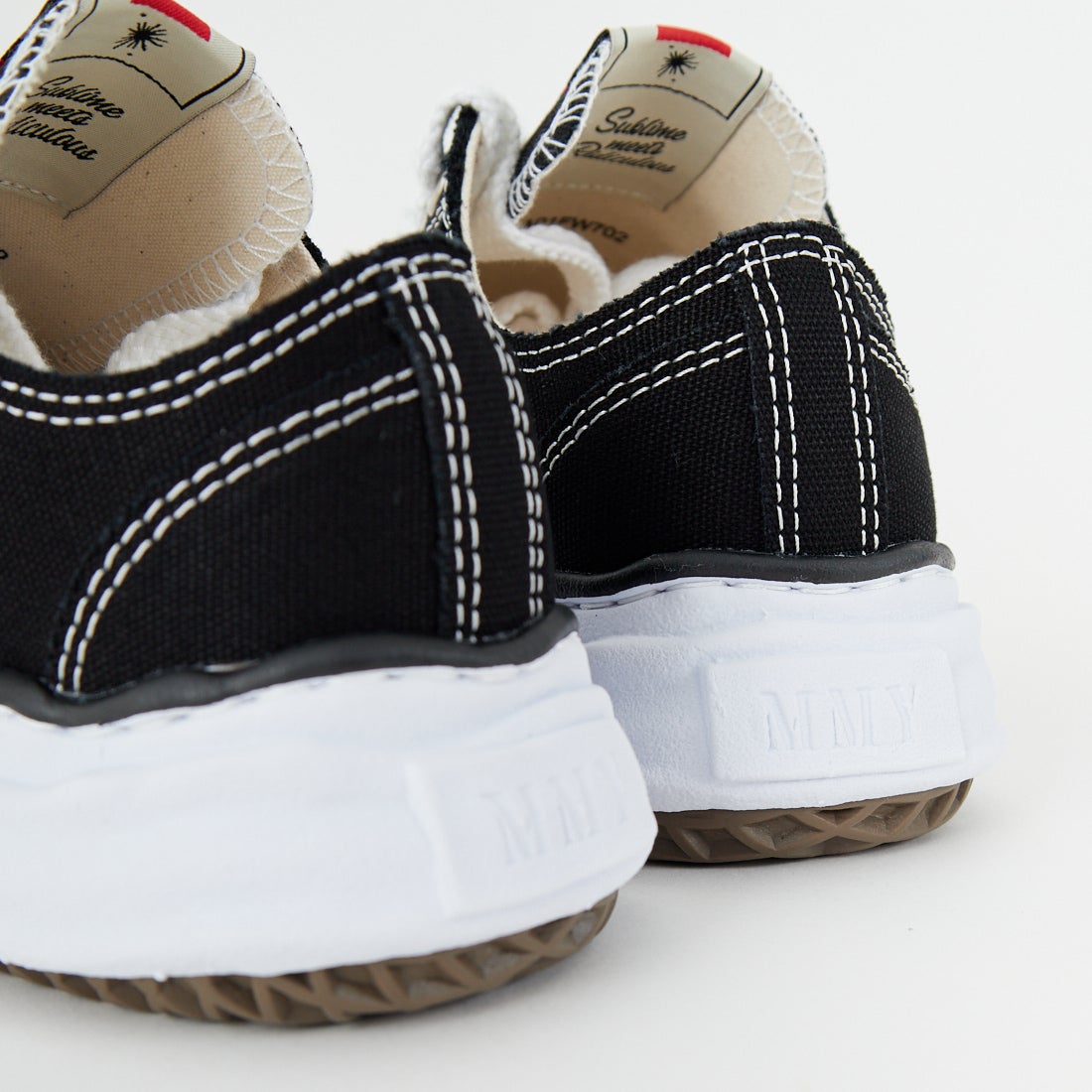 Maison MIHARA YASUHIRO [メゾン ミハラヤスヒロ] PETERSON ローカットスニーカー [A01FW702] BLACK