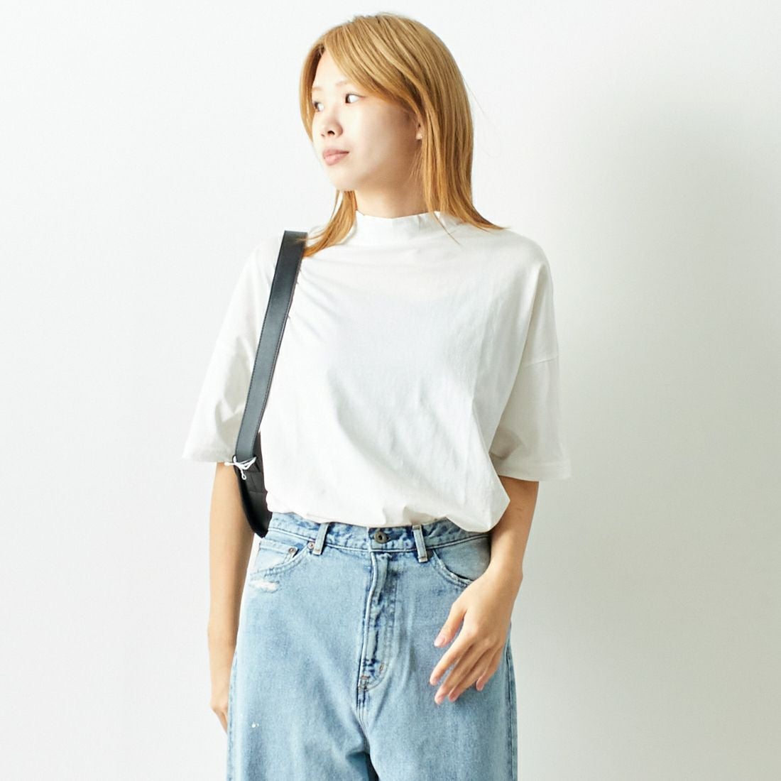 02 OFF&&モデル身長：167cm 着用サイズ：F&&