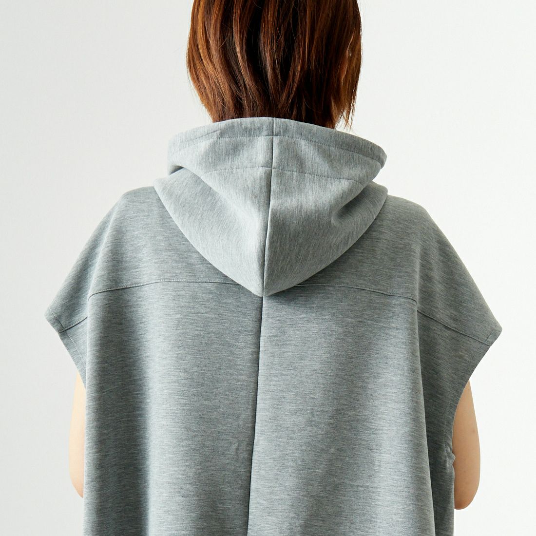 Maison de L'allure [メゾン ドゥ ラリュール] ダンボールフーディベスト [M24132054] 07 GRAY