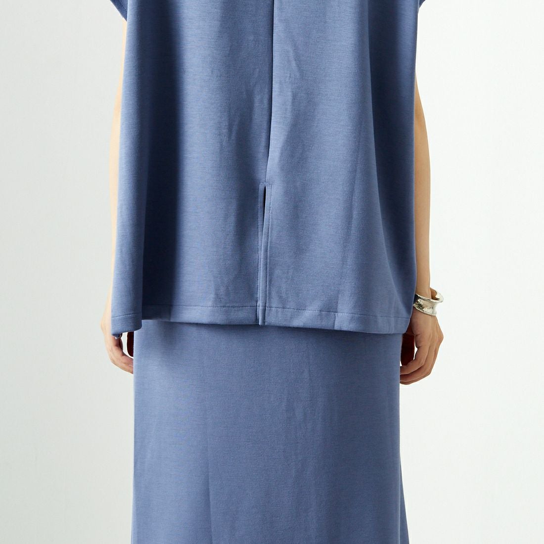 Maison de L'allure [メゾン ドゥ ラリュール] ダンボールフーディベスト [M24132054] 12 BLUE