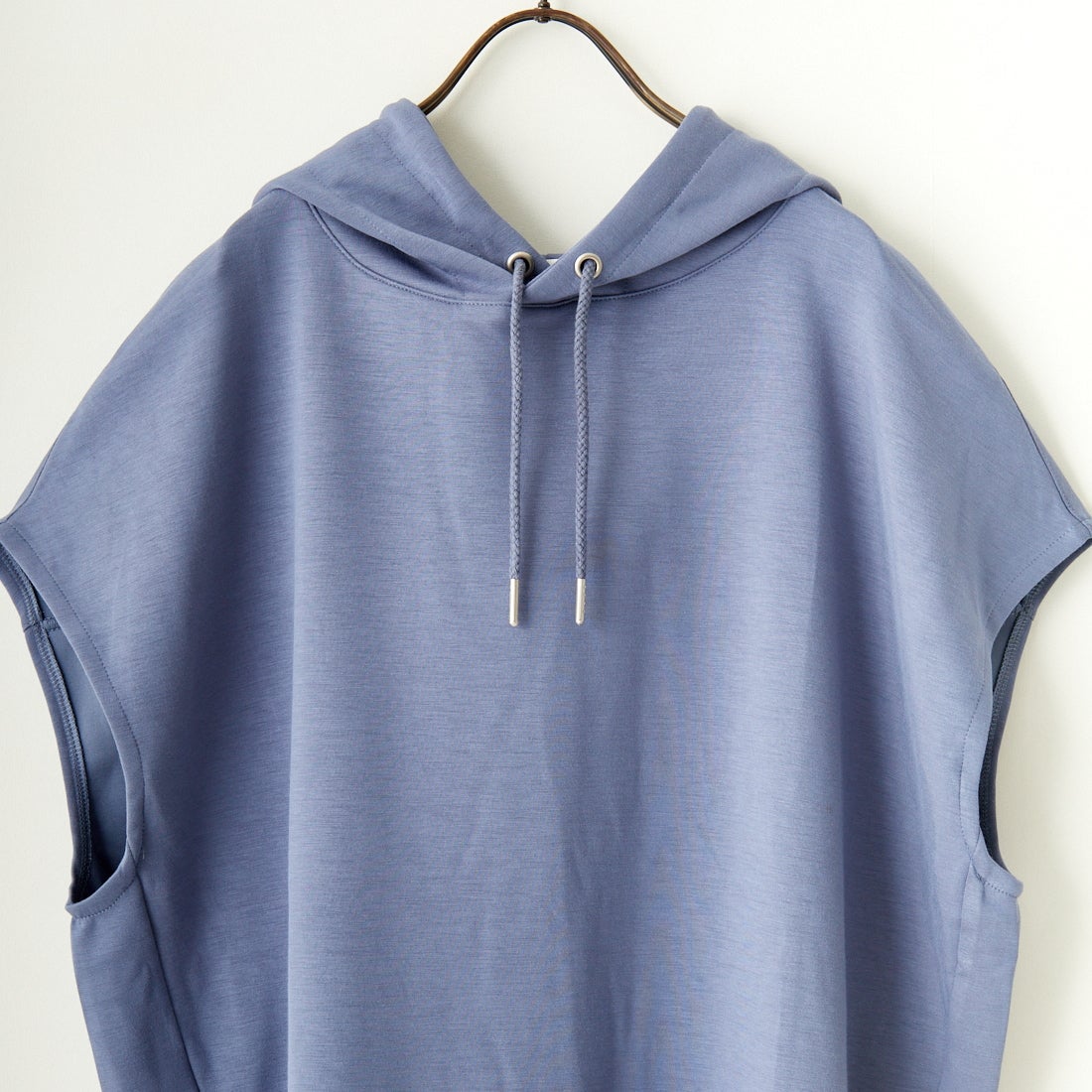 Maison de L'allure [メゾン ドゥ ラリュール] ダンボールフーディベスト [M24132054] 12 BLUE