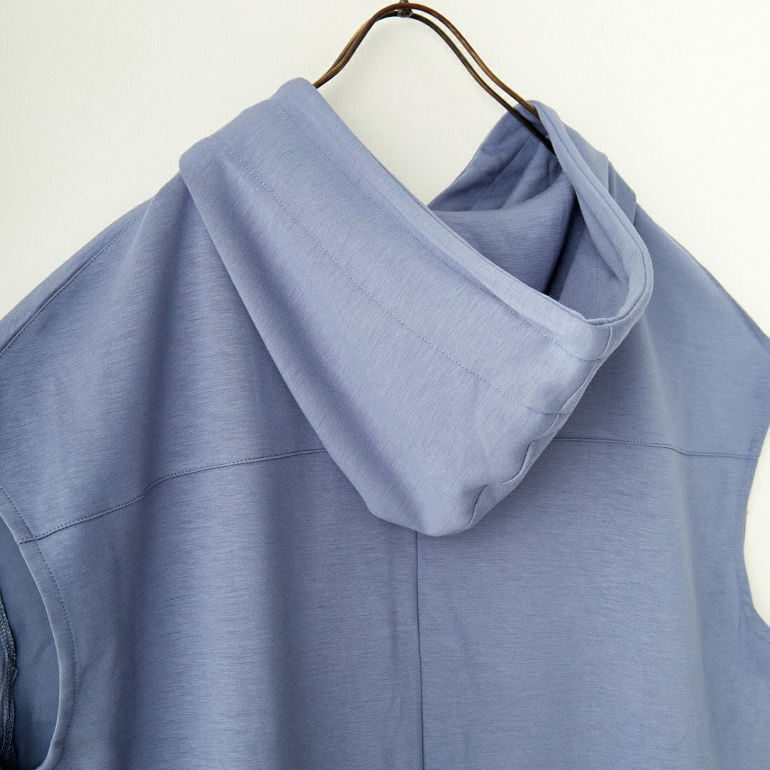 Maison de L'allure [メゾン ドゥ ラリュール] ダンボールフーディベスト [M24132054] 12 BLUE