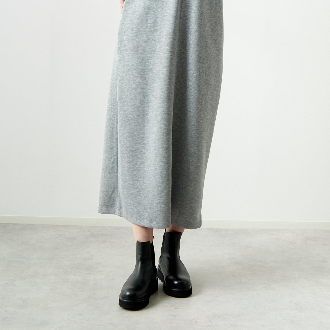Maison de L'allure [メゾン ドゥ ラリュール] 2WAYタックスリットジャンスカ [M24132009] 07 GRAY