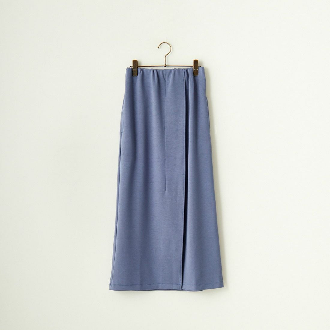 Maison de L'allure [メゾン ドゥ ラリュール] タックスリットダンボールスカート [M24132008] 12 BLUE