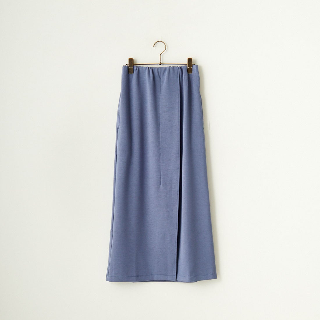 Maison de L'allure [メゾン ドゥ ラリュール] タックスリットダンボールスカート [M24132008] 12 BLUE