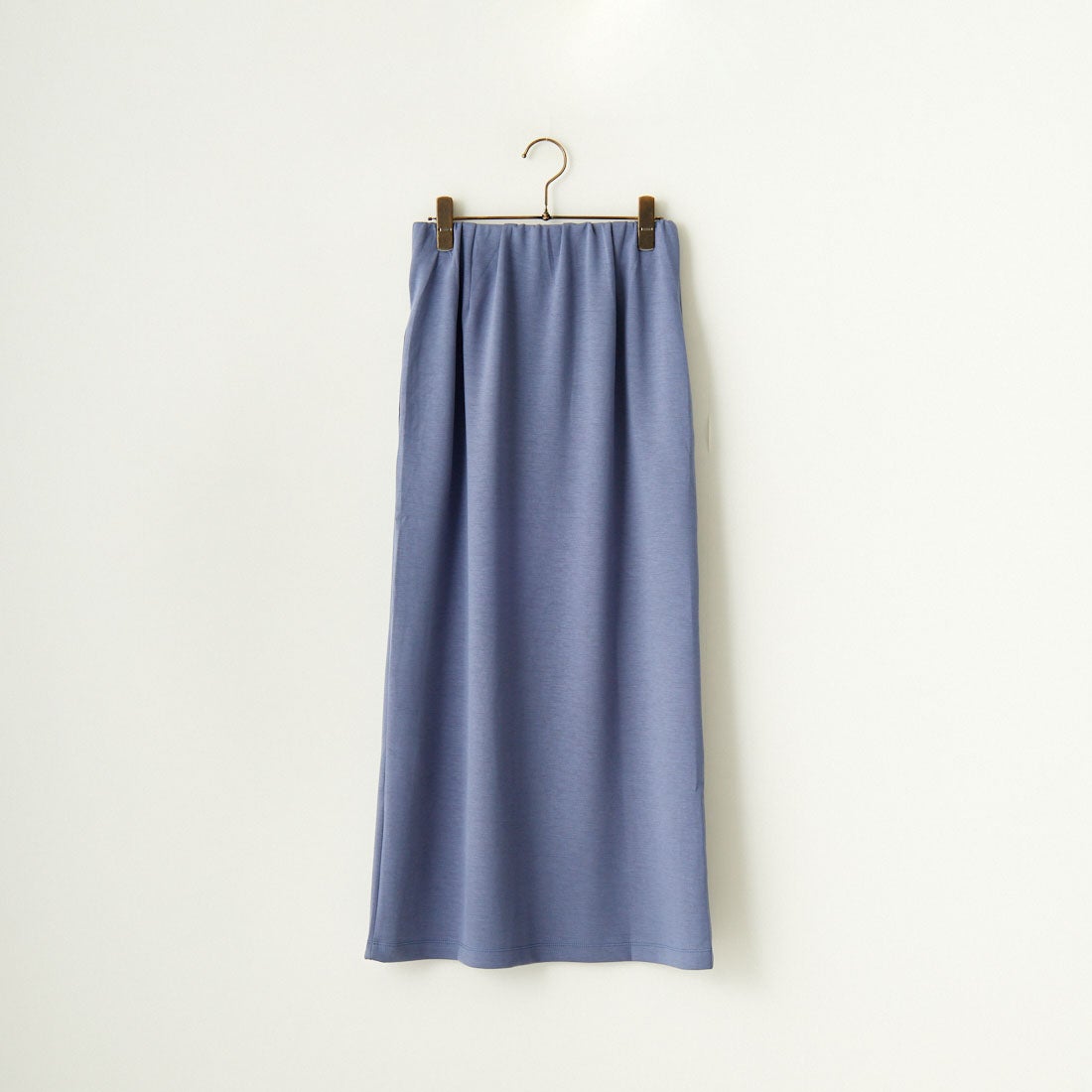 Maison de L'allure [メゾン ドゥ ラリュール] タックスリットダンボールスカート [M24132008] 12 BLUE